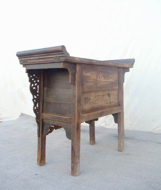翹頭二抽桌工廠|coffer
