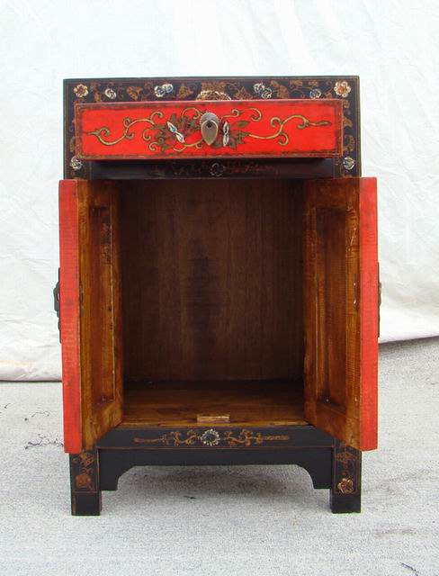 描彩小柜工廠|painted small cabinet