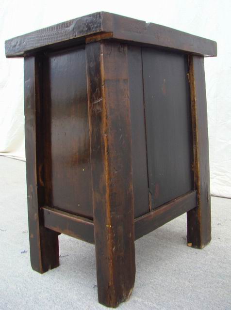 黃描彩小柜|painted small cabinet