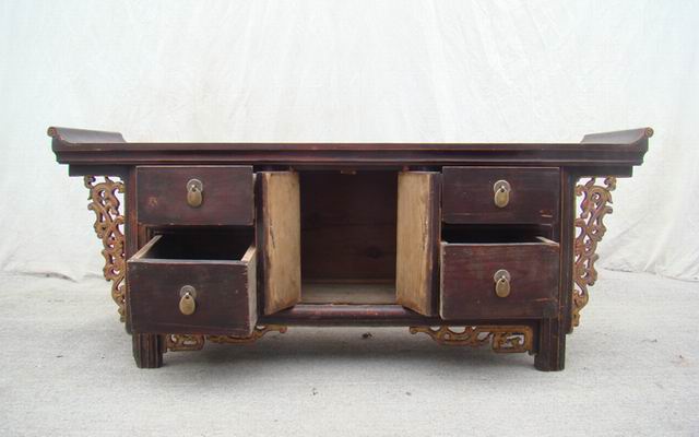 四抽二門柜|cabinet